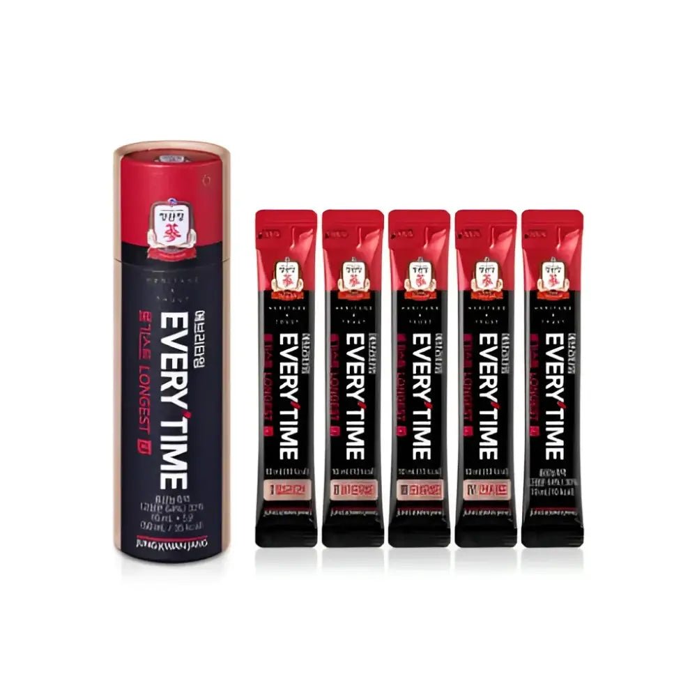 Jung Kwan Jang Korean Red Ginseng Extract Every Time LONGEST 10mg 20ea - Red Ginseng
