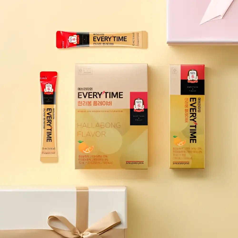 Jung Kwan Jang Korean Red Ginseng Extract Hallabong Flavor 10ml 20 Sticks - Red Ginseng