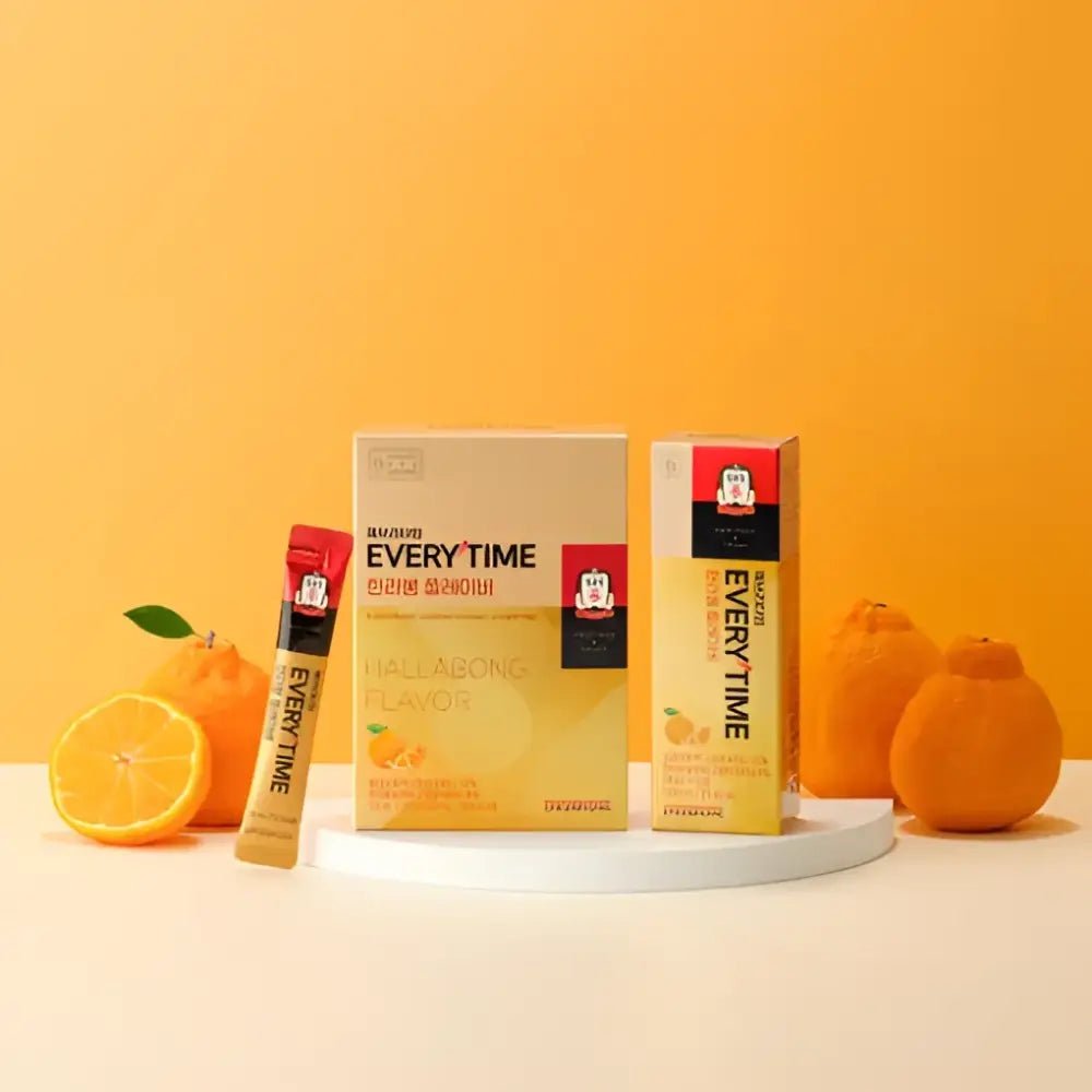 Jung Kwan Jang Korean Red Ginseng Extract Hallabong Flavor 10ml 20 Sticks - Red Ginseng