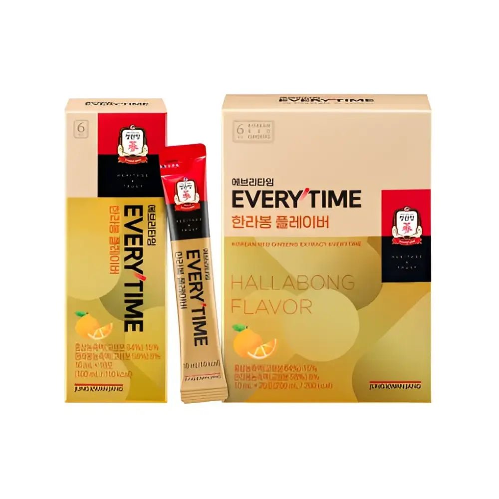 Jung Kwan Jang Korean Red Ginseng Extract Hallabong Flavor 10ml 20 Sticks - Red Ginseng