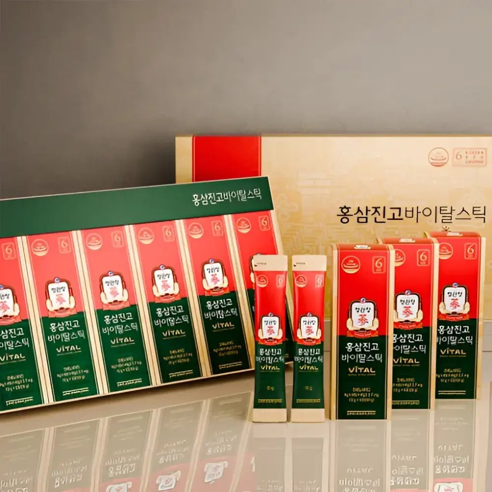 Jung Kwan Jang Korean Red Ginseng Extract Jin Go Vital Stick 10g 30ea - Red Ginseng
