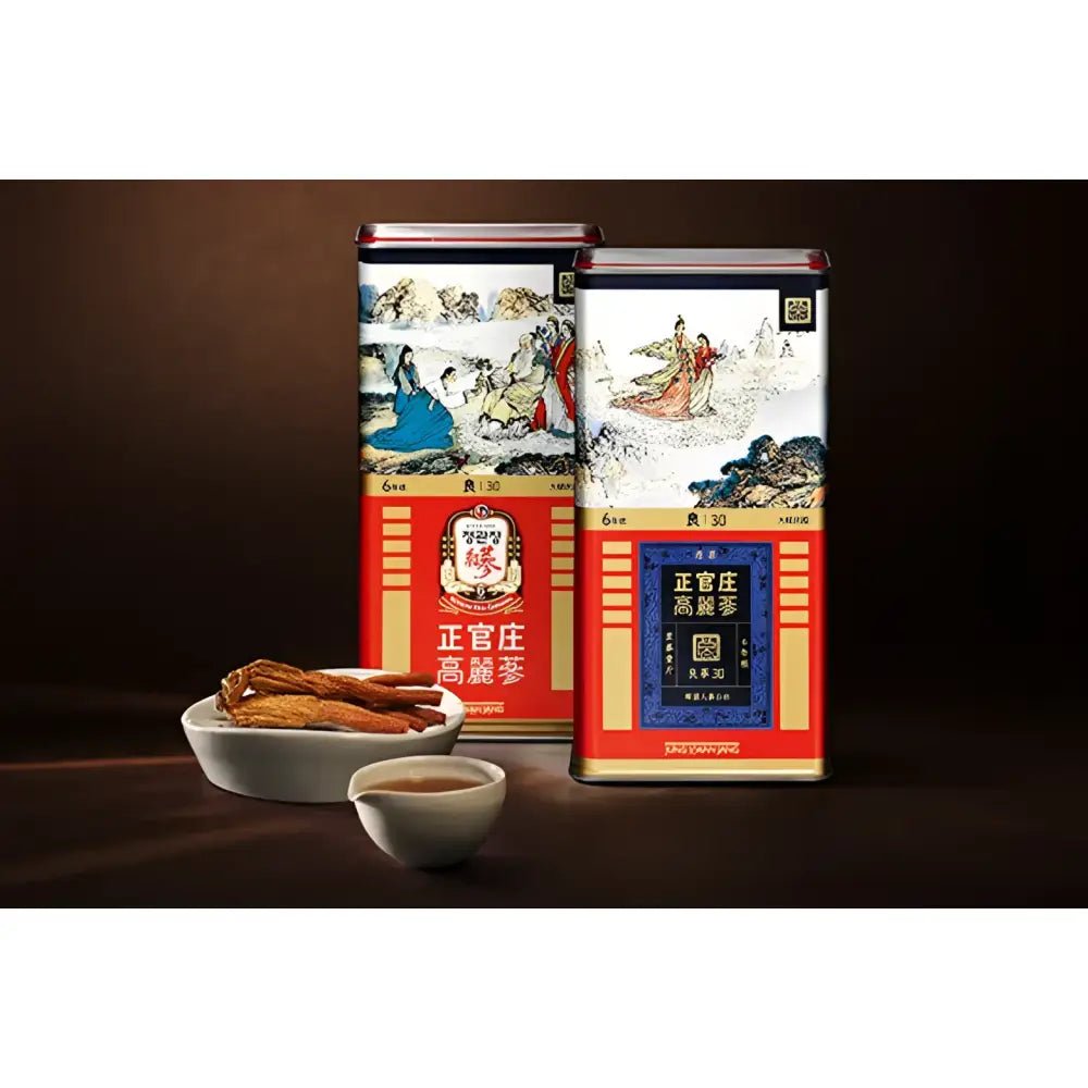 Jung Kwan Jang Korean Red Ginseng Legacy Root Good Grade 30ji 300g - Ginseng Roots
