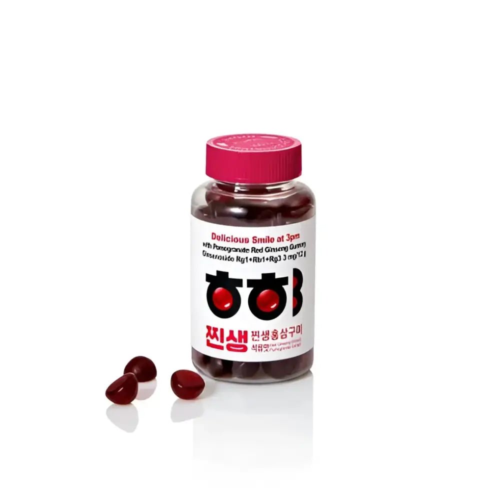 Jung Kwan Jang Korean Red Ginseng Pomegranate Gummy 75ea - Red Ginseng
