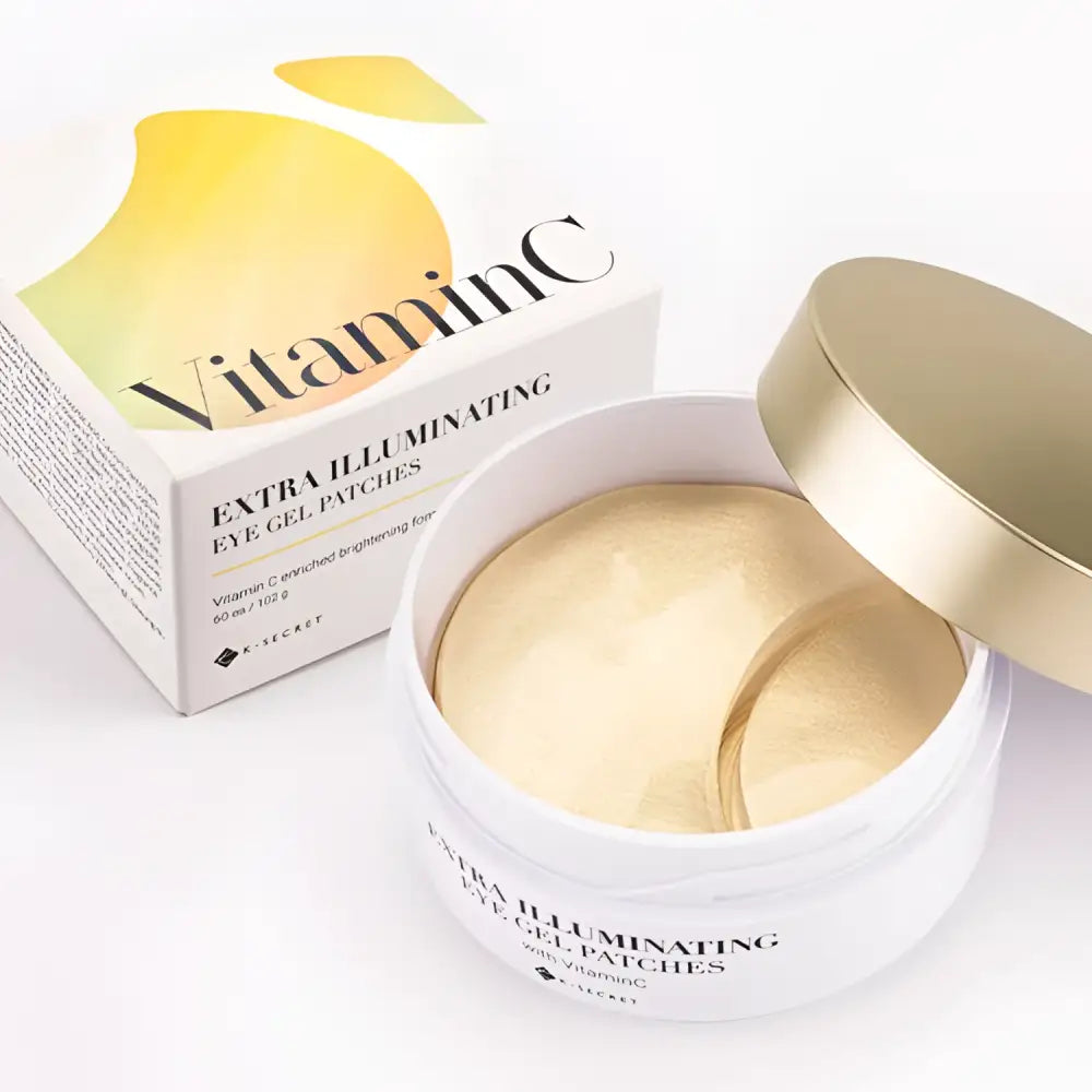 K Secret Extra Illuminating Eye Gel Patches 60ea 102g Vitamin C - Eye Patches