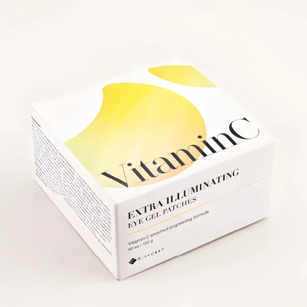 K Secret Extra Illuminating Eye Gel Patches 60ea 102g Vitamin C - Eye Patches