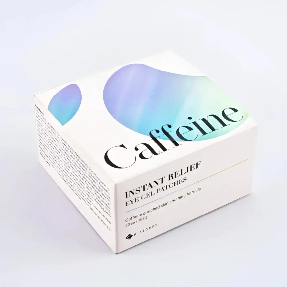 K Secret Instant Relief Eye Gel Patches 60 Count 102 Gram Caffeine - Eye Patches