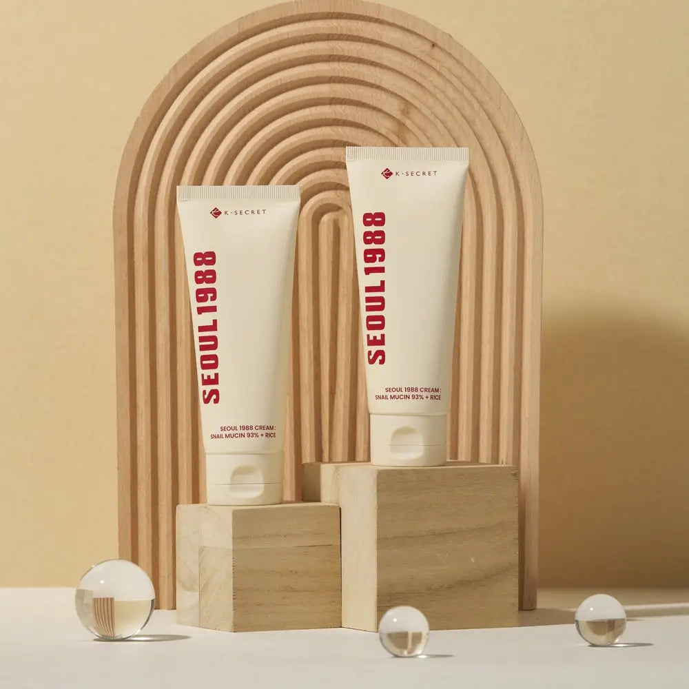 K Secret Seoul 1988 Cream Snail Mucin 93 Percent Rice 100 Milliliter - Cream
