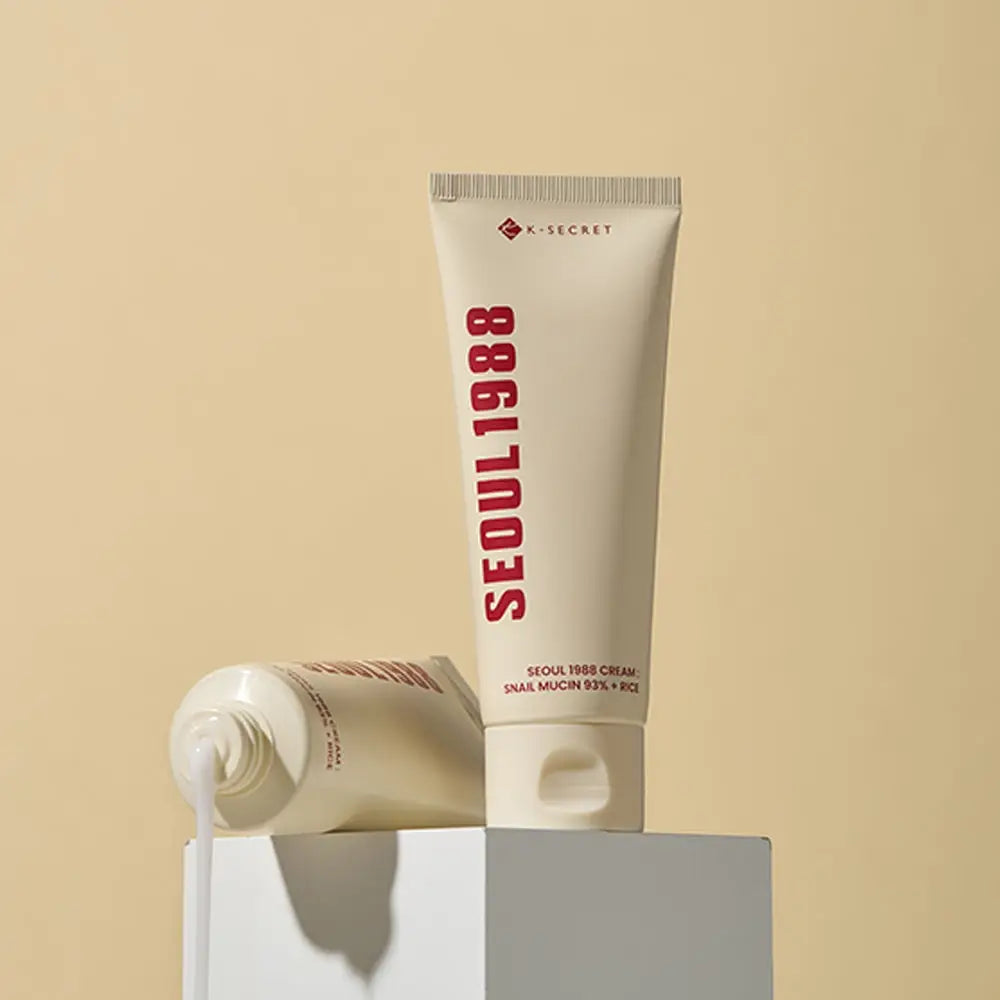 K Secret Seoul 1988 Cream Snail Mucin 93 Percent Rice 100 Milliliter - Cream