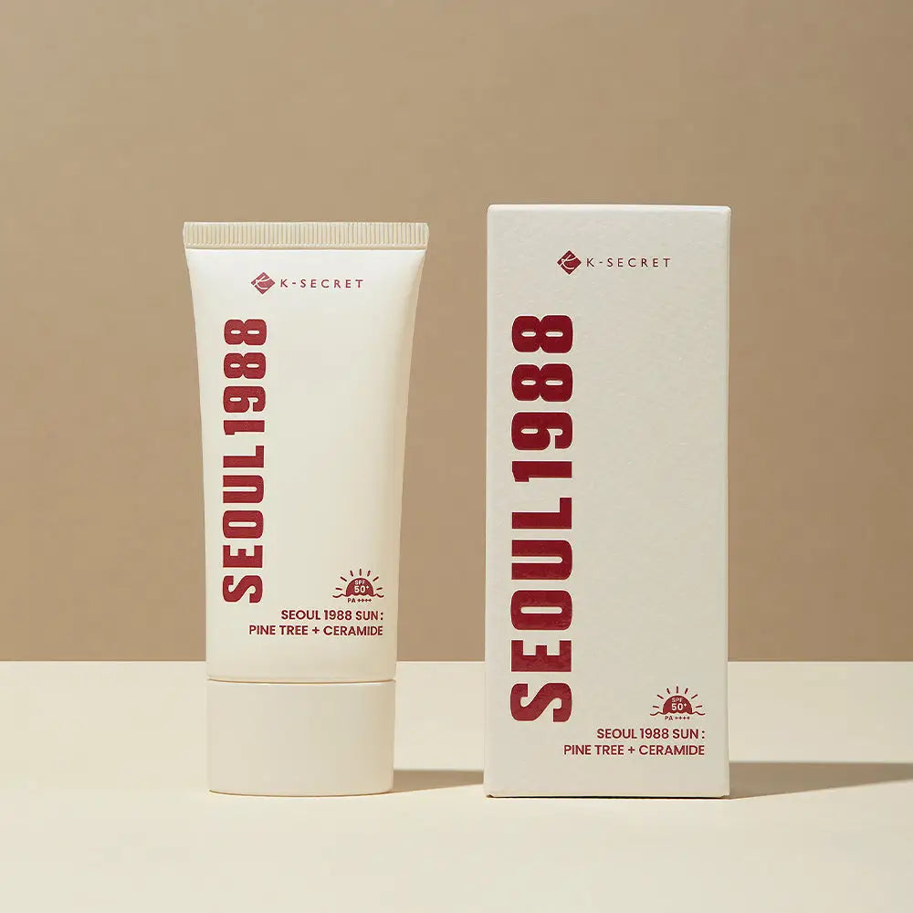 K Secret Seoul 1988 Sun Pine Tree Ceramide 50ml Sunscreen SPF 50 Plus PA++++ - Sun Cream