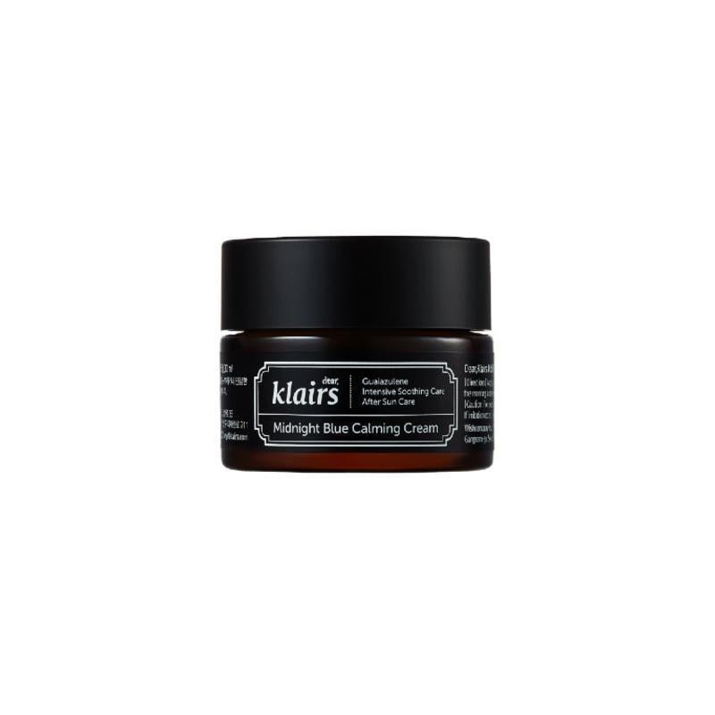 Klairs Midnight Blue Calming Cream 30ml for Sensitive Skin - Korean Beauty US