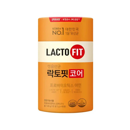 LACTO-FIT Probiotics Core 120g with 60 Sticks for Health - Probiotics