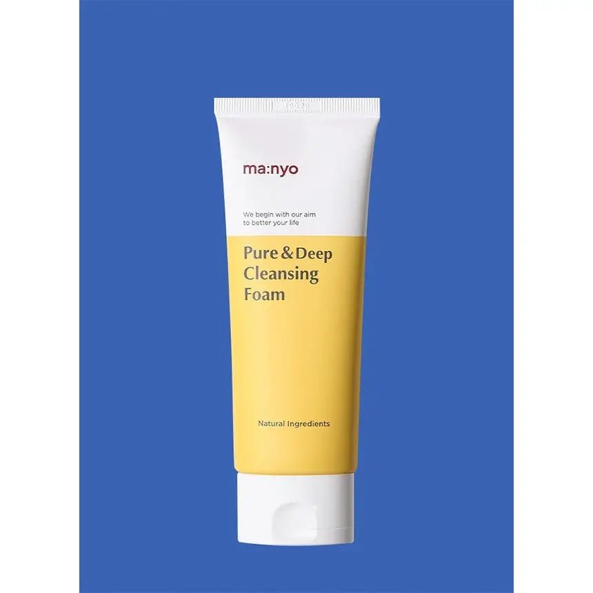 Ma:nyo Pure & Deep Cleansing Foam 200ml for All Skin Types Gentle Hydrating Cleanser - 200