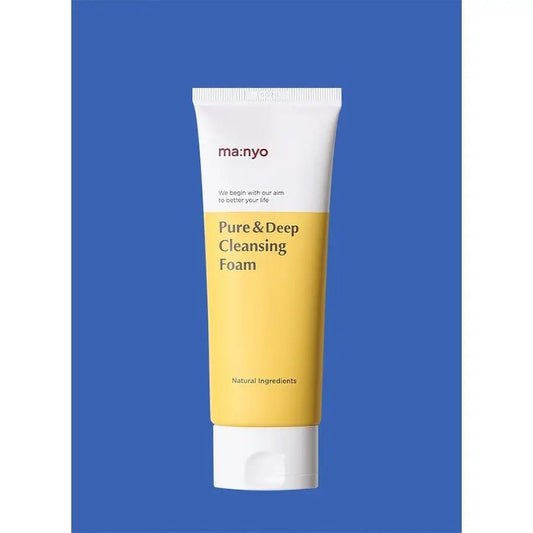 Ma:nyo Pure & Deep Cleansing Foam 200ml for All Skin Types Gentle Hydrating Cleanser - 200