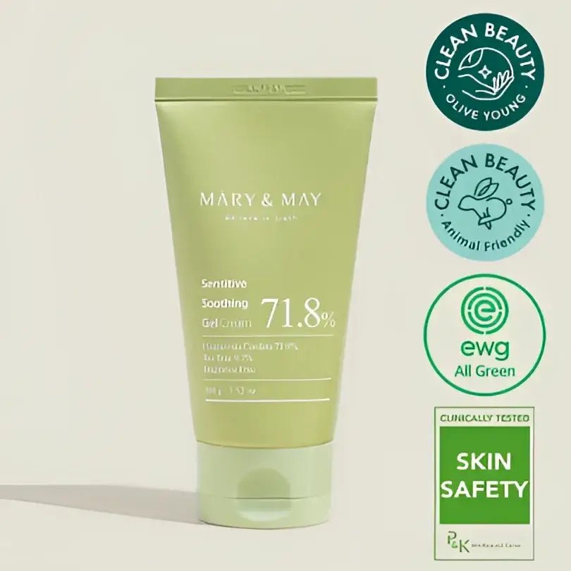 Mary&May Sensitive Soothing Gel Cream 100g for Irritated Skin Relief - 100g