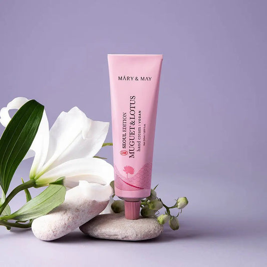 Mary&May Seoul Edition Muguet & Lotus Hand Cream 50ml for Hydration - 50ml