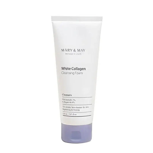 Mary&May White Collagen Cleansing Foam 150ml for Radiant Skin - 150ml