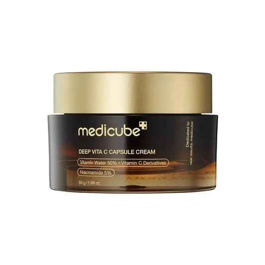 Medicube Deep Vita C Capsule Cream 55g for Radiant Skin - 55g