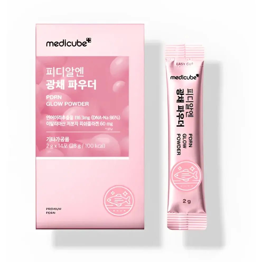 Medicube PDRN Glow Powder 2g x 14ea for Radiant Skin - Dietary Supplements