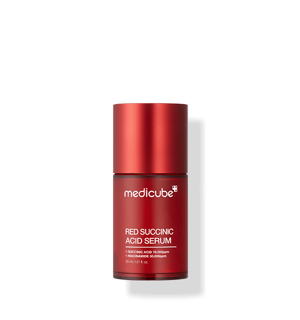 Medicube Red Succinic Acid Serum 30ml for Acne Relief - Korean Beauty US