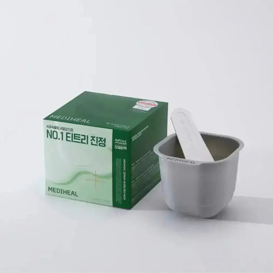 Mediheal Derma Modeling Pack Teatree Calming Ampoule 2ml Powder 28g - Teatree Calming - Ampoule