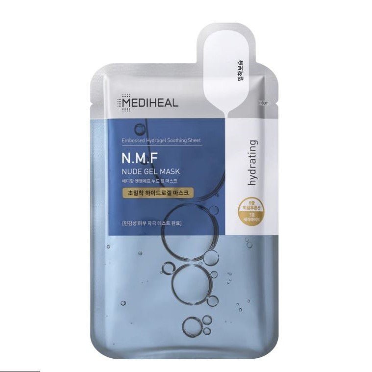 Mediheal N.M.F Nude Gel Mask 10 Count for Deep Hydration - Korean Beauty US