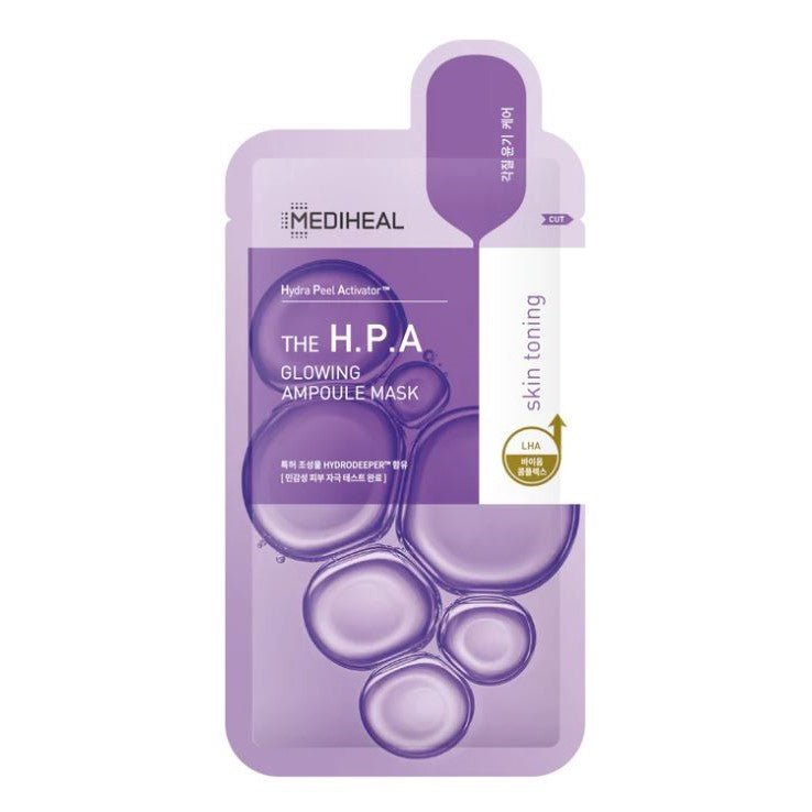 Mediheal The H.P.A Glowing Ampoule Mask 10 Count - Korean Beauty US