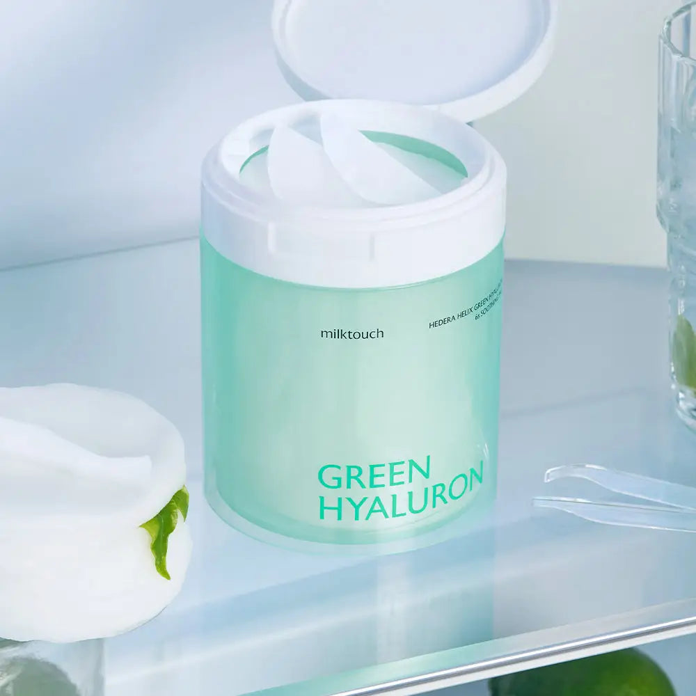 Milk Touch Hedera Helix Green Hyaluron Soothing Pads - 60 pcs