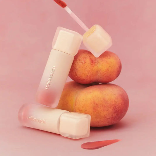Milk Touch Spread Fit Blur Lip Tint Peach Pitch 06 4G - 06 Peach Pitch