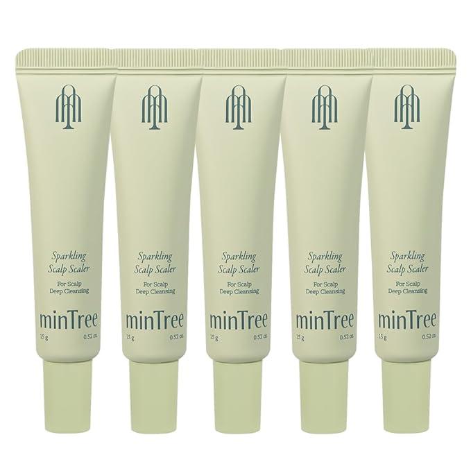 MinTree Sparkling Scalp Scaler 15g 5ea Pack for Healthy Hair - Korean Beauty US