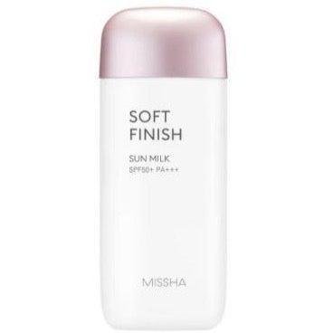 Missha All Around Safe Block Soft Finish Sun Milk SPF50 PA+++ 70ml - Korean Beauty US