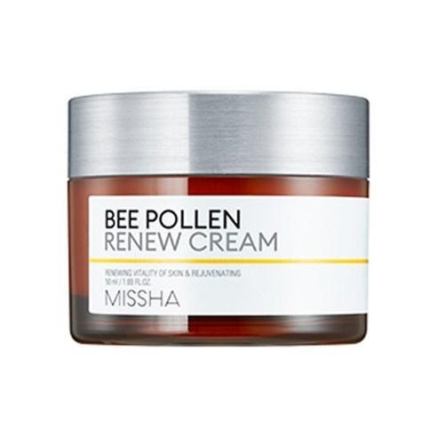 Missha Bee Pollen Renew Cream 50ml Nourishing Moisturizer - Korean Beauty US