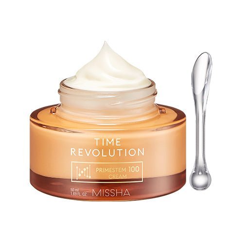 Missha Time Revolution Primestem100 Cream 50ml Anti - Aging Moisturizer - Korean Beauty US