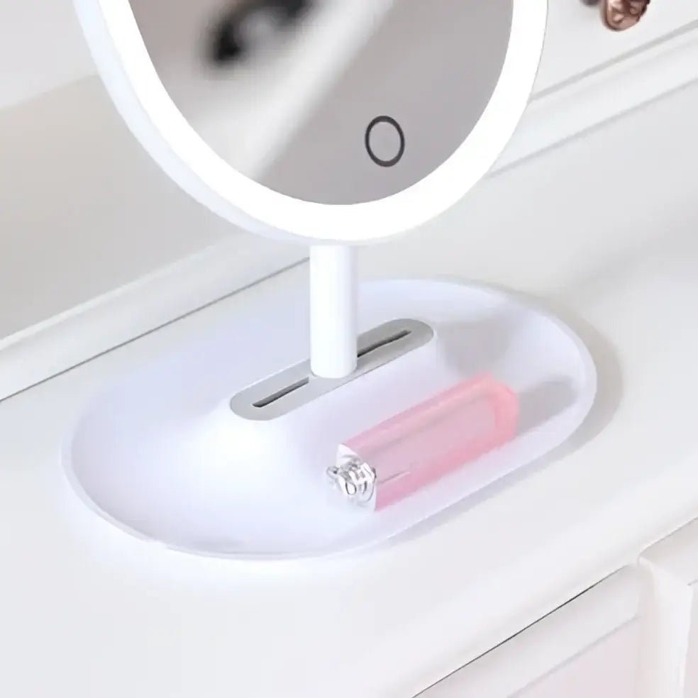 Mooas Beauty Ring LED Mirror with USB and Battery Options - Makeup Mirrors