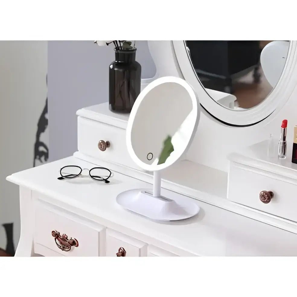 Mooas Beauty Ring LED Mirror with USB and Battery Options - Makeup Mirrors
