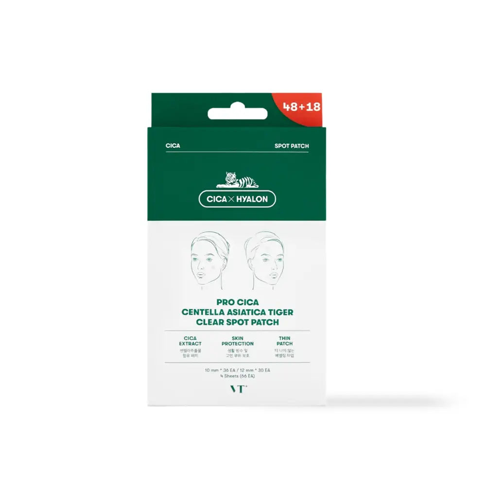 Pro Cica Centella Tiger Clear Spot Patch 66ea Acne Care - 66ea
