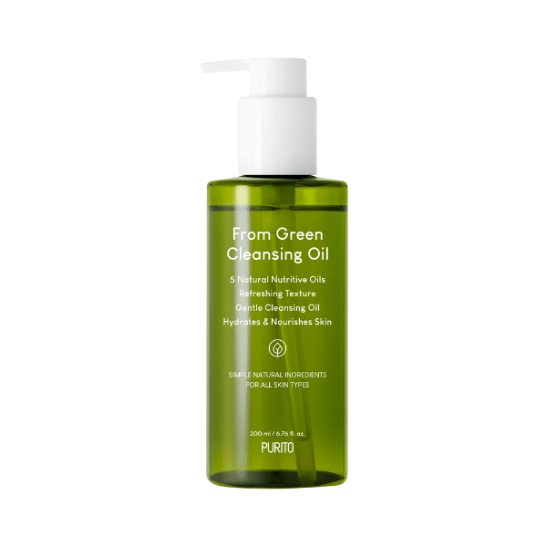 PURITO From Green Cleansing Oil 200ml for Gentle Makeup Removal - Korean Beauty US