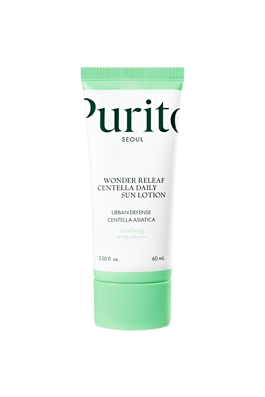 PURITO Wonder Releaf Centella Daily Sun Lotion SPF50 PA++++ 60ml - Korean Beauty US