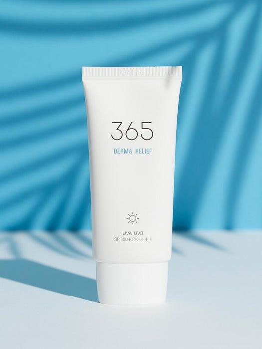 Roundlab 365 Derma Relief Sun Cream 50ml for Sensitive Skin - Korean Beauty US