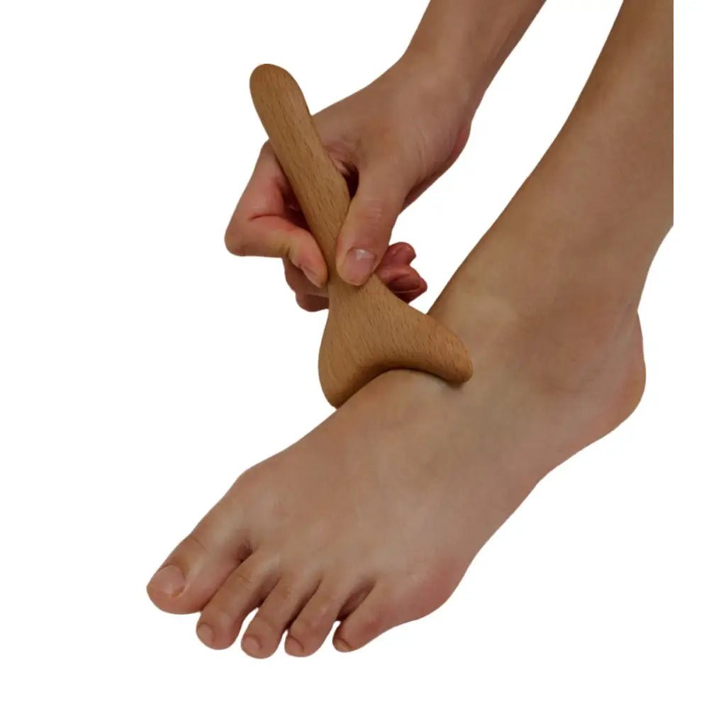 SENNOK Multi Bbul Guasha Natural Wood Facial Tool - Gua Sha Massager