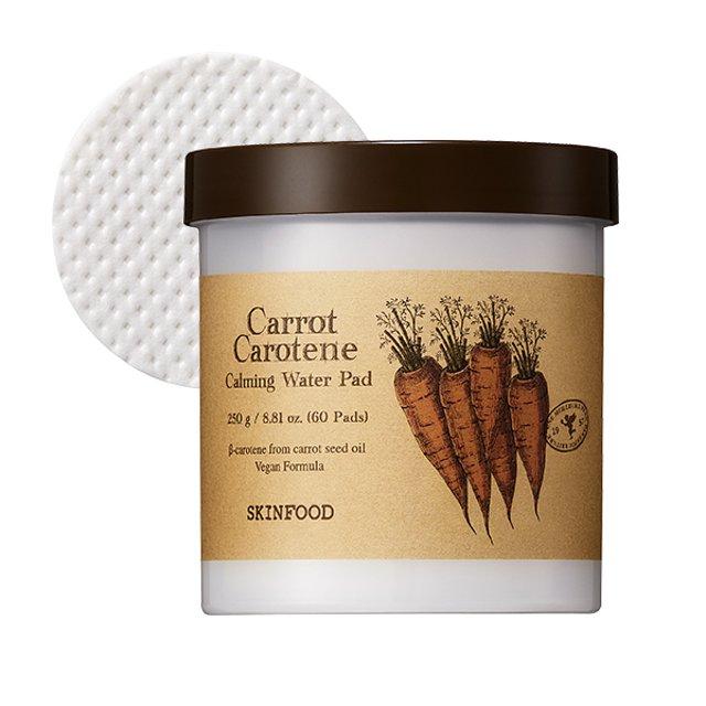 Skinfood Carrot Carotene Calming Water Pad 250g 60 Sheets - Korean Beauty US