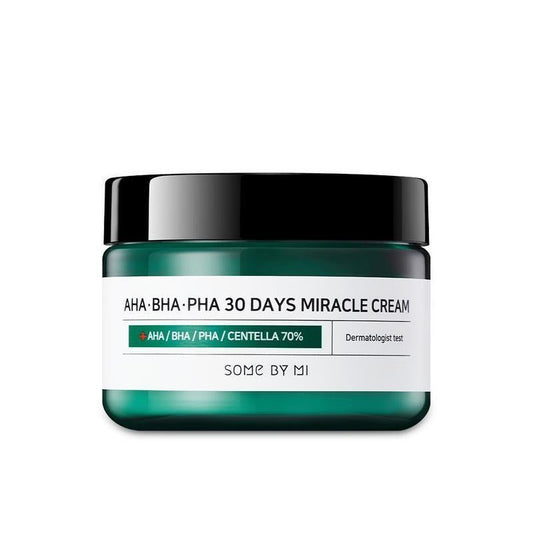 SomeByMi AHA BHA PHA 30 Days Miracle Cream 60g for Skin Renewal - Korean Beauty US