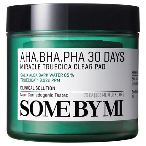 Somebymi AHA BHA PHA 30 Days Miracle Truecica Clear Pad 70ea - Korean Beauty US