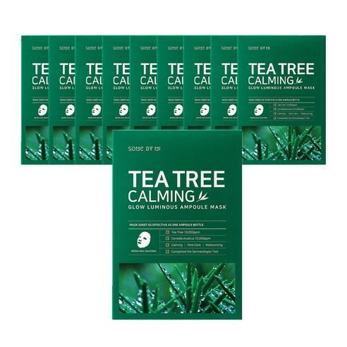 SomeByMi Tea Tree Calming Ampoule Mask 10 Pack - Korean Beauty US