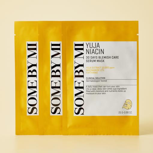 SomeByMi Yuja Niacin 30 Days Care Serum Mask 10 Pieces - Korean Beauty US