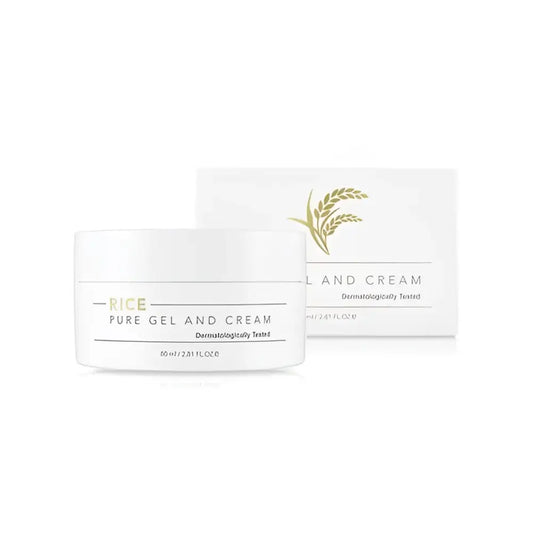 Thank You Farmer Rice Pure Gel And Cream 80ml Brightening - Cream