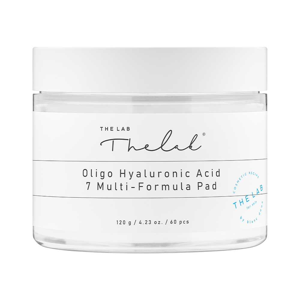 THE LAB by BLANC DOUX Oligo Hyaluronic Acid 7 Multi - Formula Pad 60 Pads 120g - Korean Beauty US