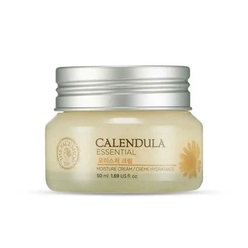 Thefaceshop Calendula Essential Moisture Cream 50ml for Hydration - 50ml