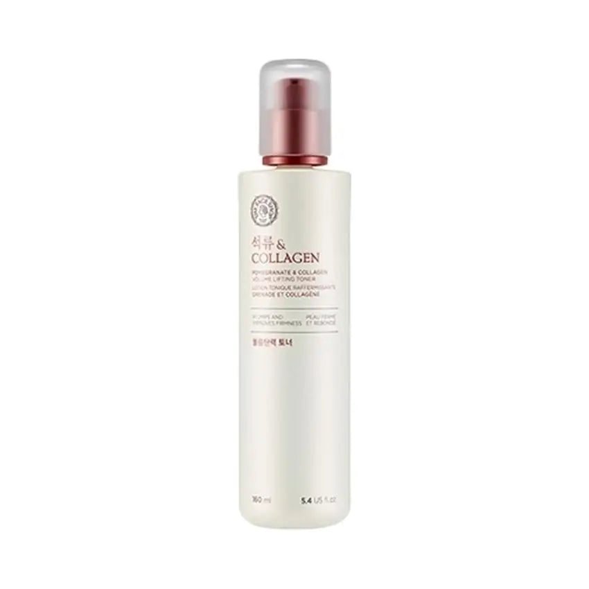 Thefaceshop Pomegranate and Collagen Volume Lifting Toner 160ml for Youthful Skin - 160ml