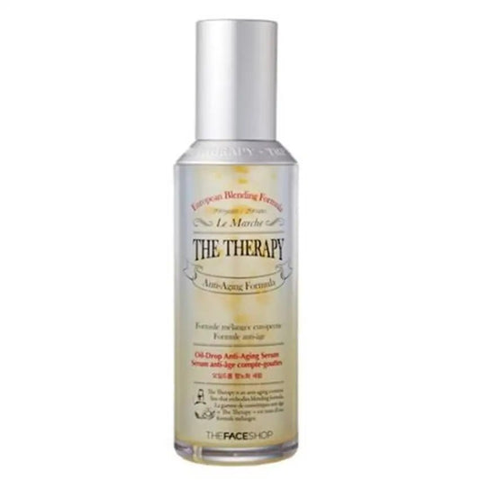 Thefaceshop The Therapy Oil-Drop Anti-Aging Serum 45ml Hydrating Formula - 45ml