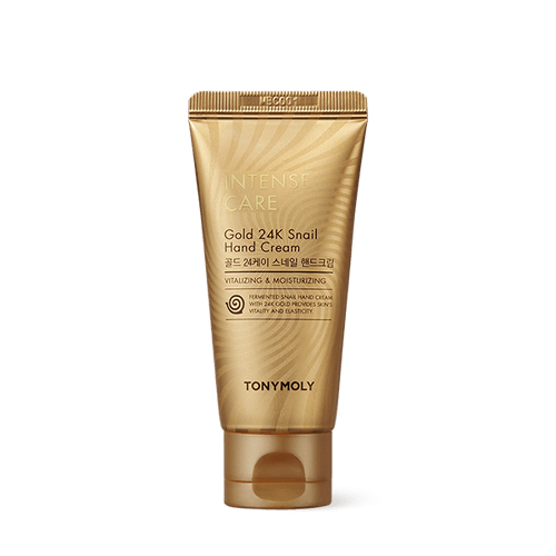 tonymoly Intense Care Gold24K Snail Hand Cream 60ml - Korean Beauty US